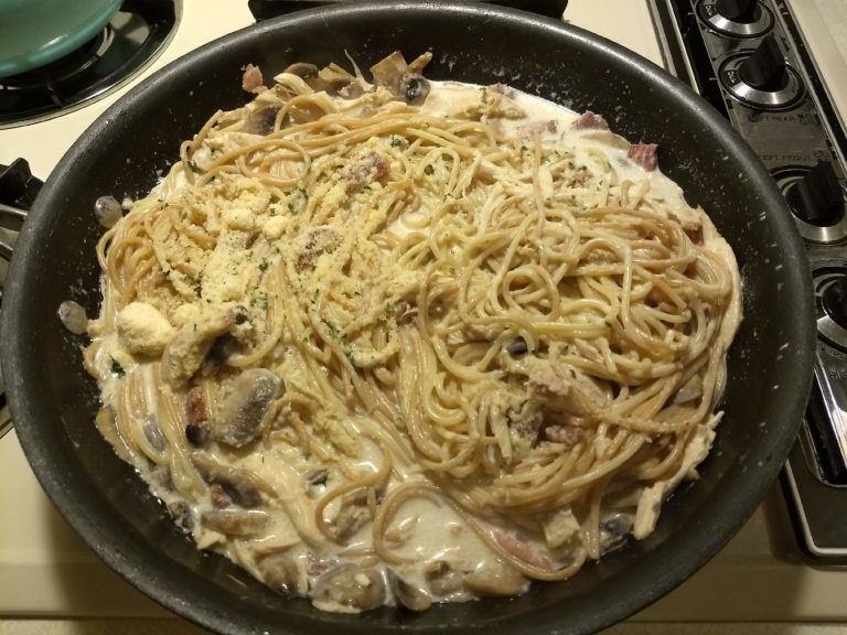 Skillet tetrazzini