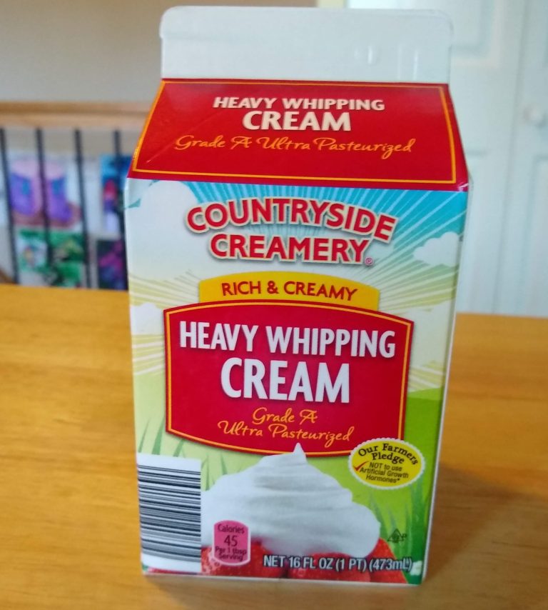 heavy whipping cream